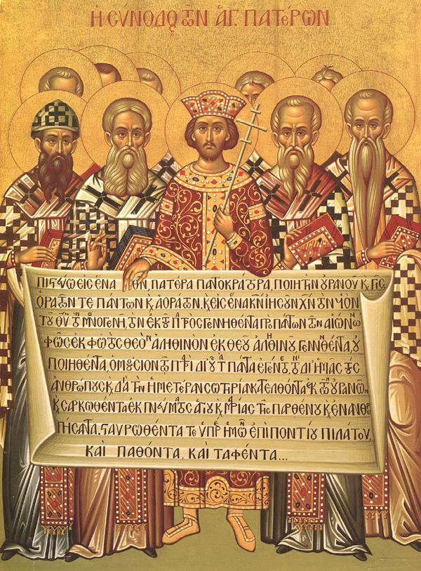 L'empereur Constantin et les Nicéens